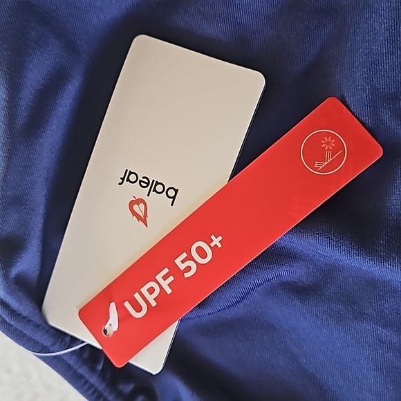 BALEAF One Piece Swimsuit, Bathing Suit Tummy Control Swimsuits 32 Navy Blue - Picture 6 of 6